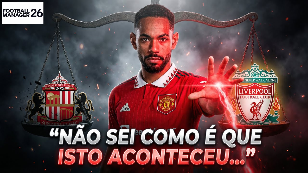 NÃO SEI COMO É QUE ISTO ACONTECEU… | MANCHESTER UNITED | EP.8 | FOOTBALL MANAGER 2026