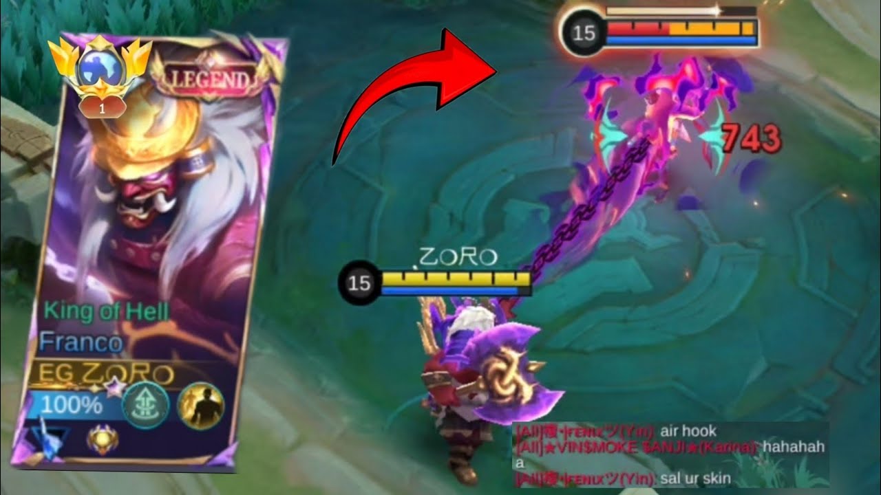 They Thought They Were Safe… Until This PERFECT Hook Landed! #francohook #mobilelegends #francoteam 