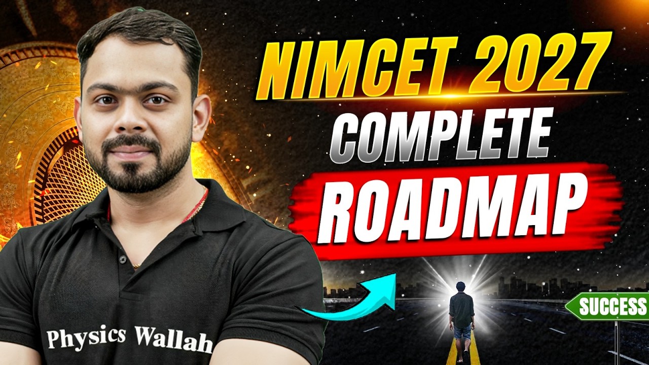NIMCET 2027 Complete Preparation Roadmap 🔥 | 1 Year Study Plan | How to Crack NIMCET with Top Rank