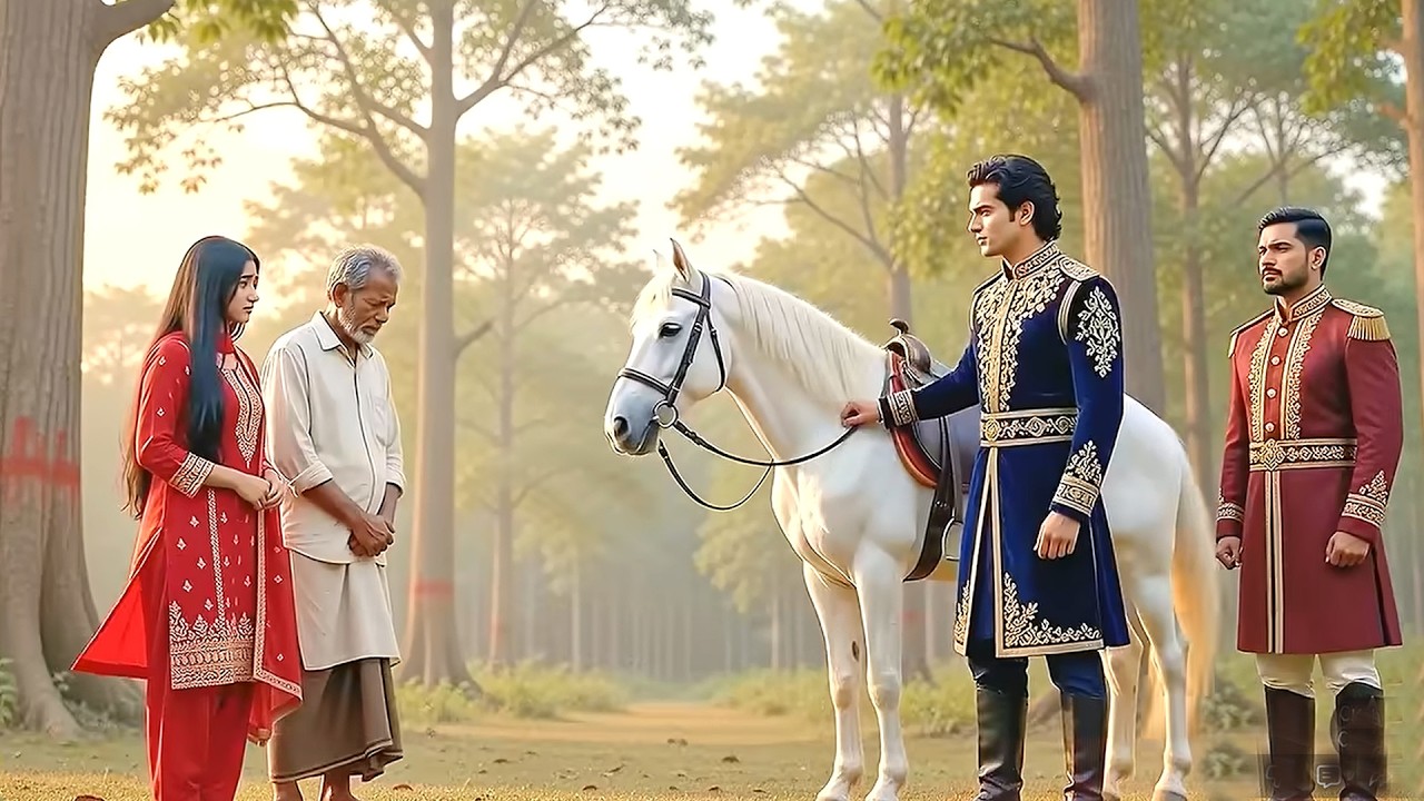 এক মুঠো ভাতের জন্য কাঠুরিয়ার মেয়ের কুঁড়েঘরে রাজকুমারের এই পরিণতি কেন হলো? | Moral Story