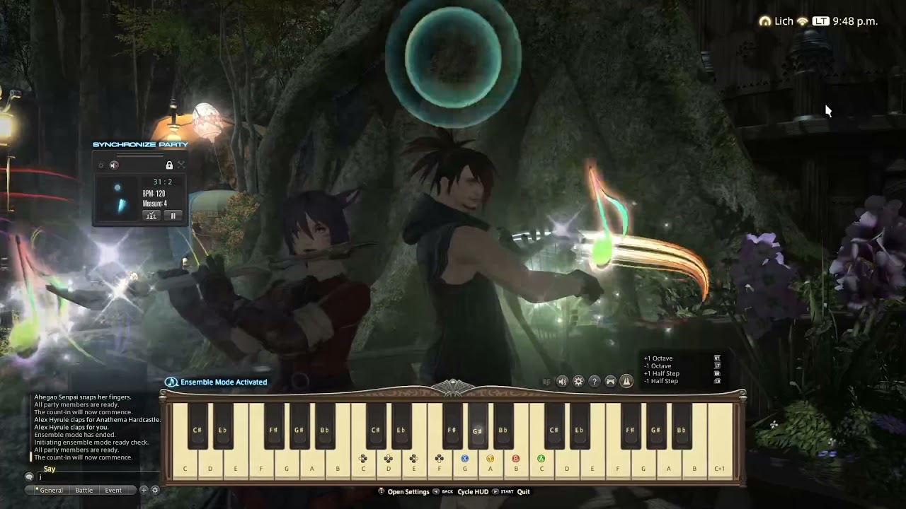 Final Fantasy XIV Acoustic Rock/Metal Bard Performance