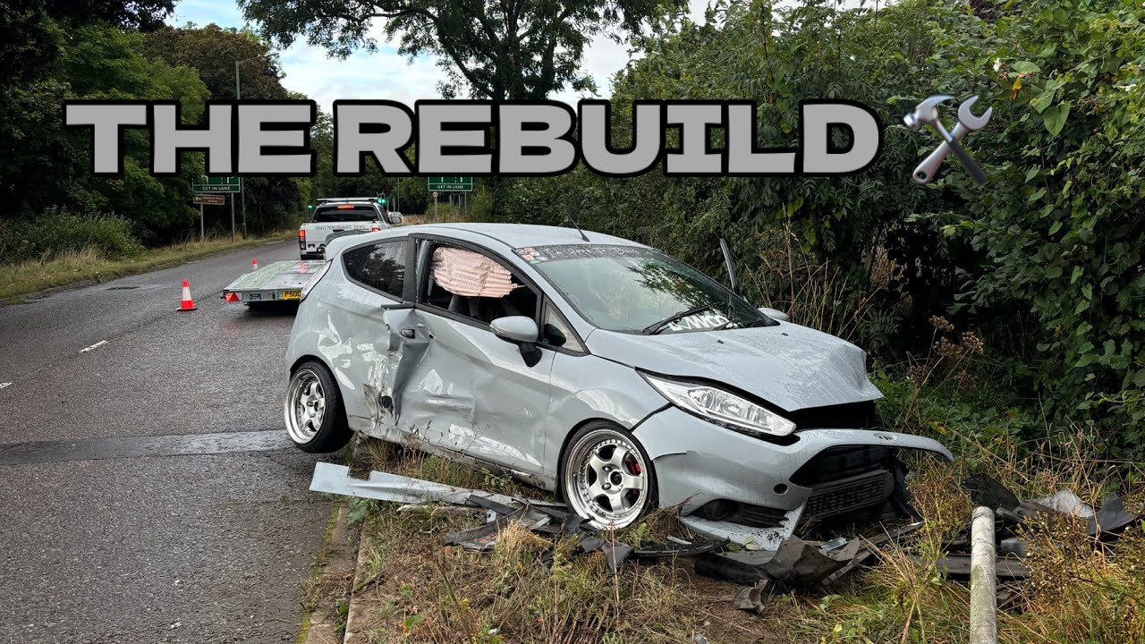 CRASHED TO TRACK! Rebuilding my written off Fiesta St200 into a ring ready track car 🏎️