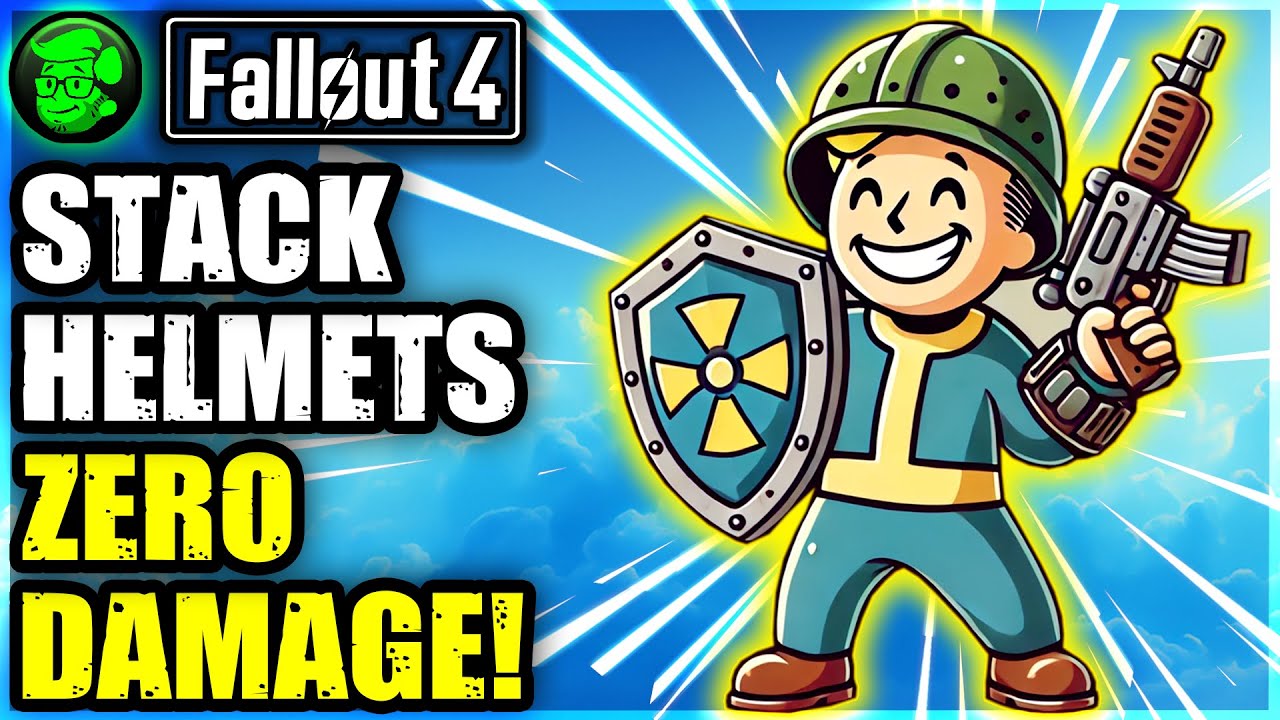 Fallout 4 Helmet Glitch: Take Zero Damage!