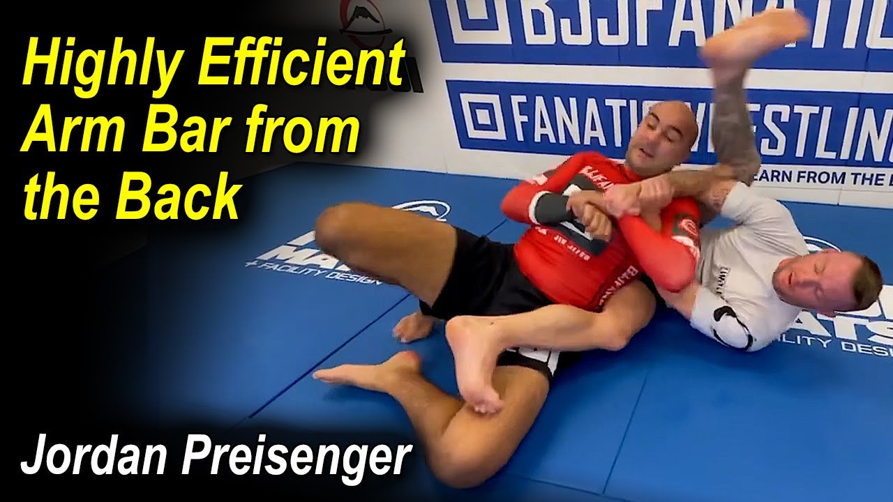 Highly Efficient Arm Bar From the Back - Jordan Pereisenger