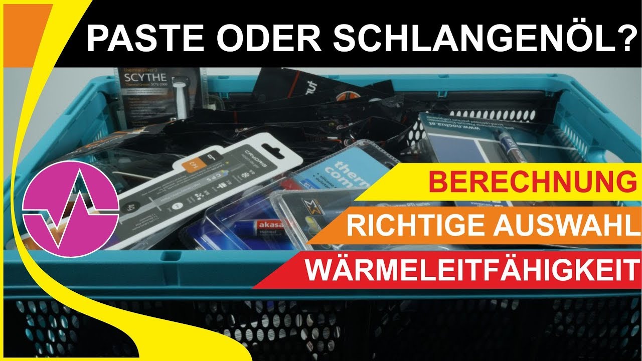 Wärmeleitpaste – Schlangenöl zum Apothekenpreis gegen günstiges Massenprodukt – Was lohnt sich wann?