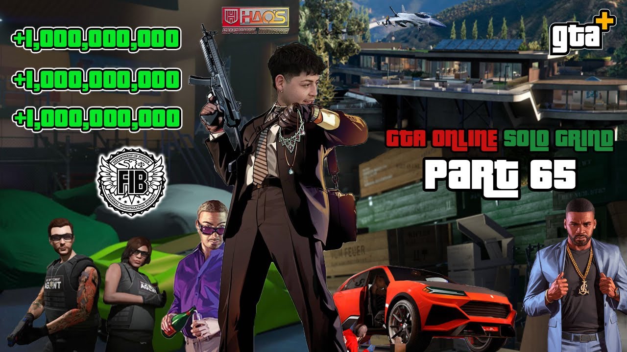 GTA V ONLINE GEEKED SOLO GRIND PT 65 