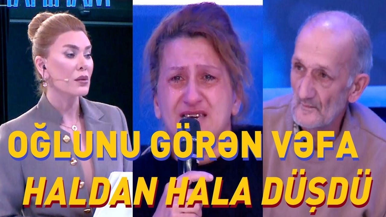 Rasimin DNT testini istədiyi oğlu studiyaya gəldi! Vəfa hansı hala düşdü? Seni axtariram 06.02.2026