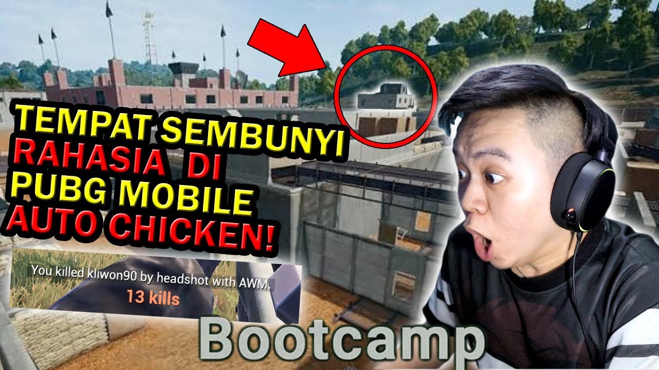 SEMBUNYI DITEMPAT INI = AUTO CHICKEN!! | PUBG MOBILE