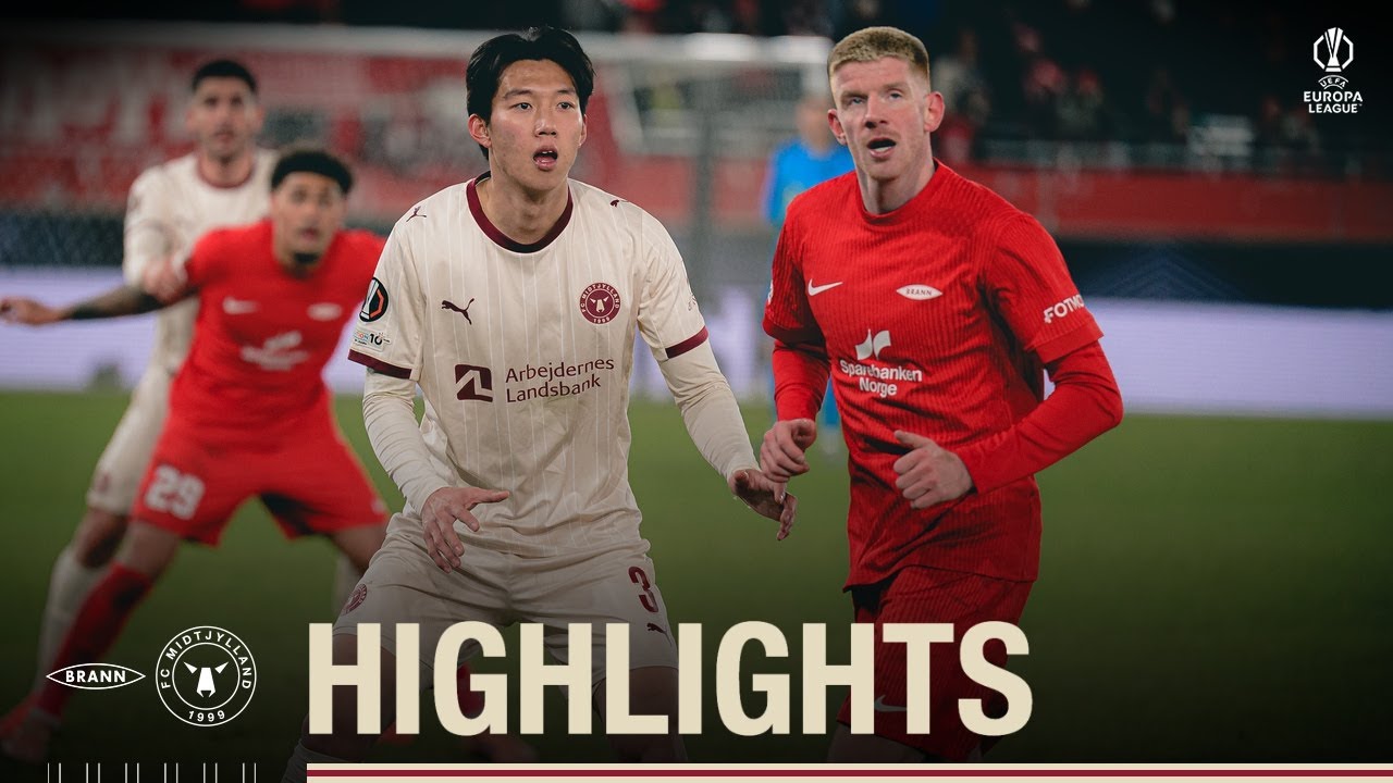 Highlights | Brann 3-3 Midtjylland | UEL League Phase 25/26