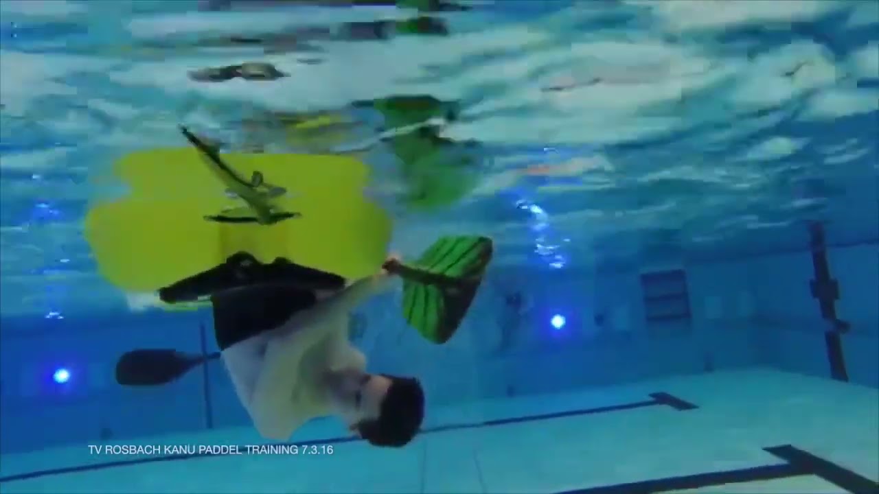 Paddel Training Schwimmbad TV Rosbach Kanu 7 3 16