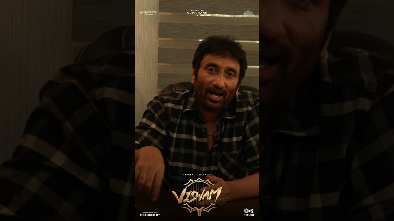 Sreenu Vaitla about KING Iconic Comedy Scenes: Viswam | Gopichand | Kavya Thapar | TG Vishwa Prasad