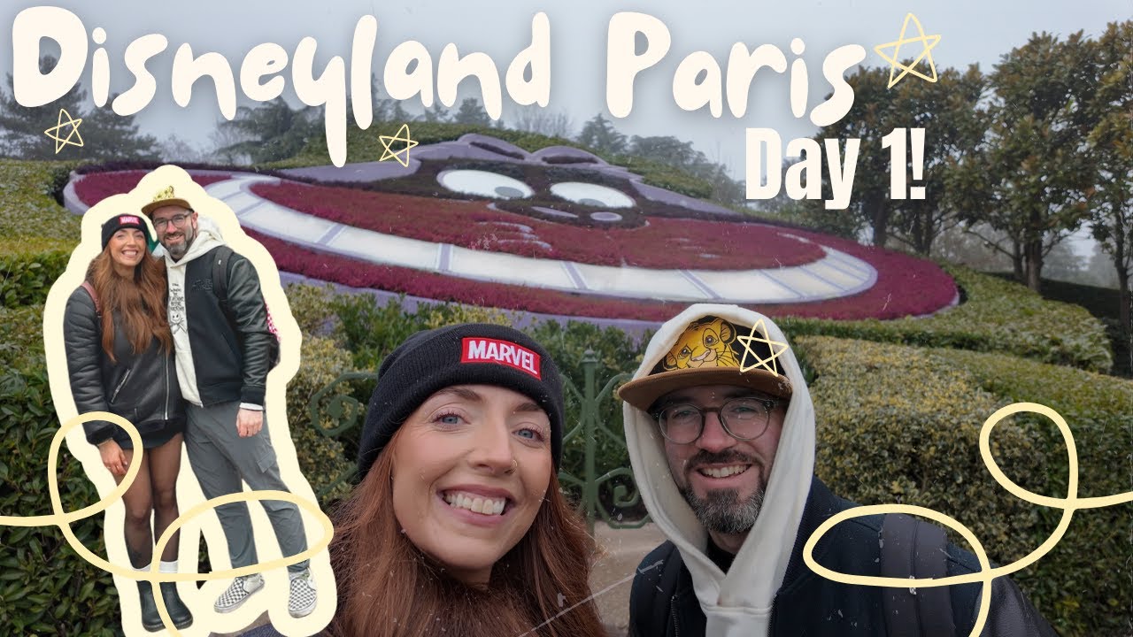 DISNEYLAND PARIS FEB 2025 🏰🎆✨ DAY 1 | TRAVEL DAY, HOTEL CHEYENNE, DISNEY TALES OF MAGIC FIREWORKS