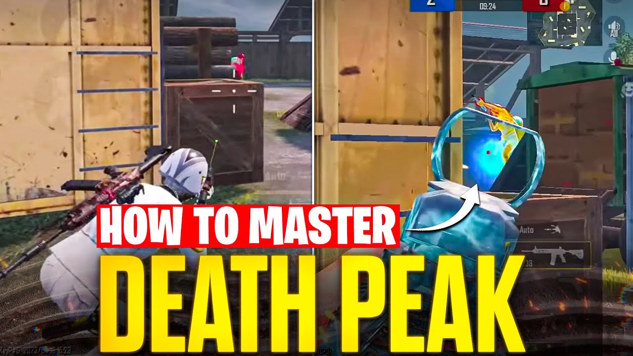 How To Do Death Peek Like Wmax And BixiOp | BGMI
