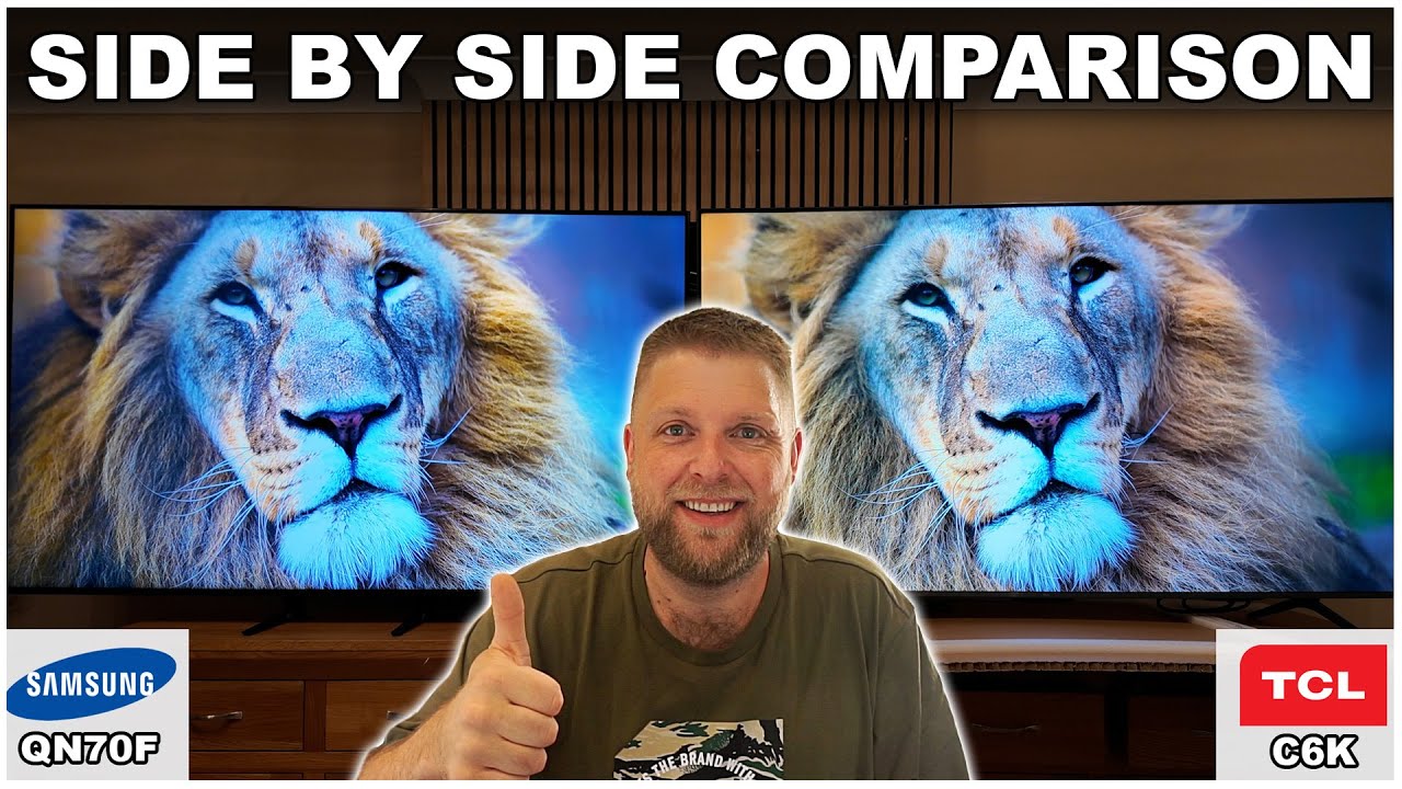Samsung QN70F vs TCL C6K | Side by Side Comparison