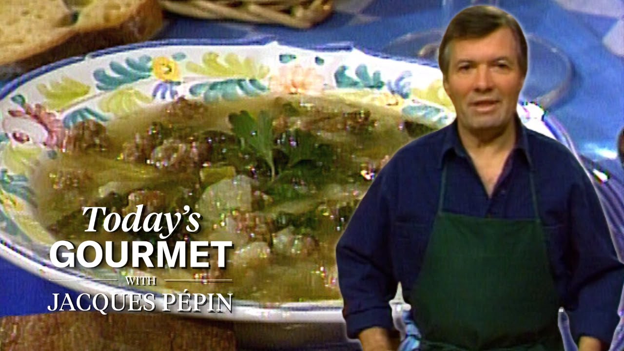 Jacques P&eacute;pin's Rustic Sausage Soup | KQED
