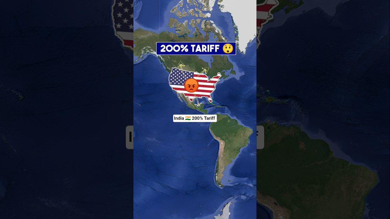 India vs America: 200% Tariff War 🔥🇮🇳🇺🇸