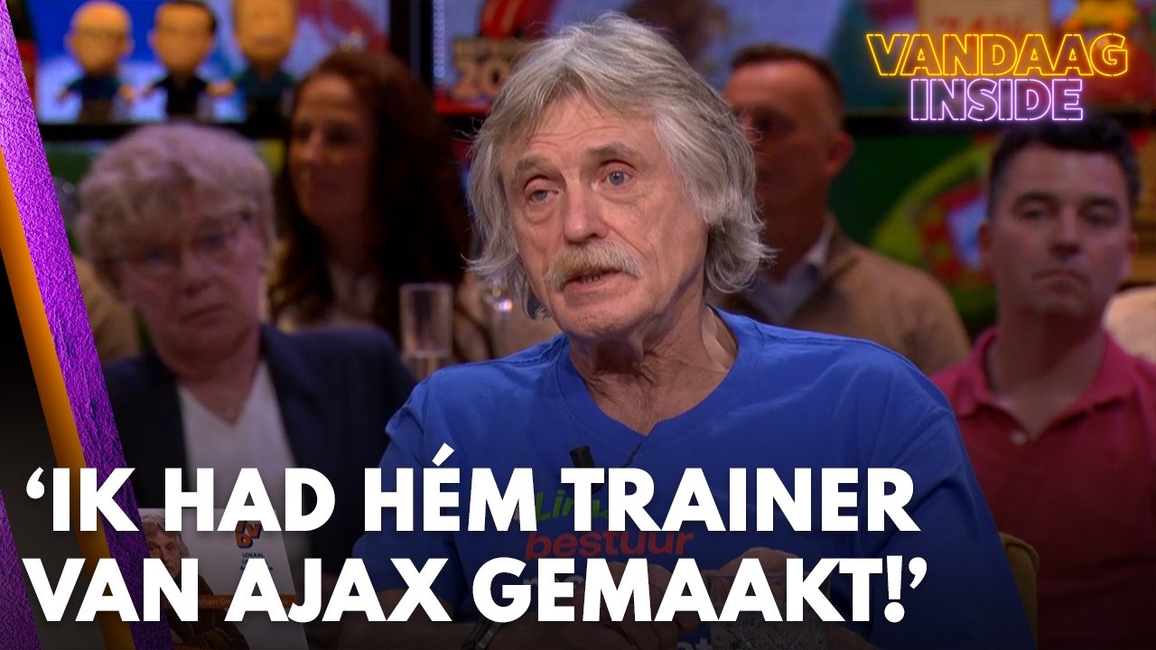 Johan Derksen: 'Als ik Jordi Cruijff was, had ik hém een halfjaar trainer van Ajax gemaakt!'