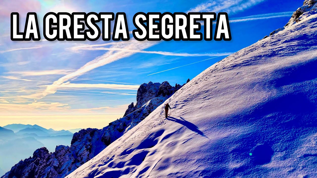 GRIGNETTA INVERNALE - LA TERZA CRESTA CHE NESSUNO CONOSCE😱 PER FORTUNA 🍀Grigna Meridionale 