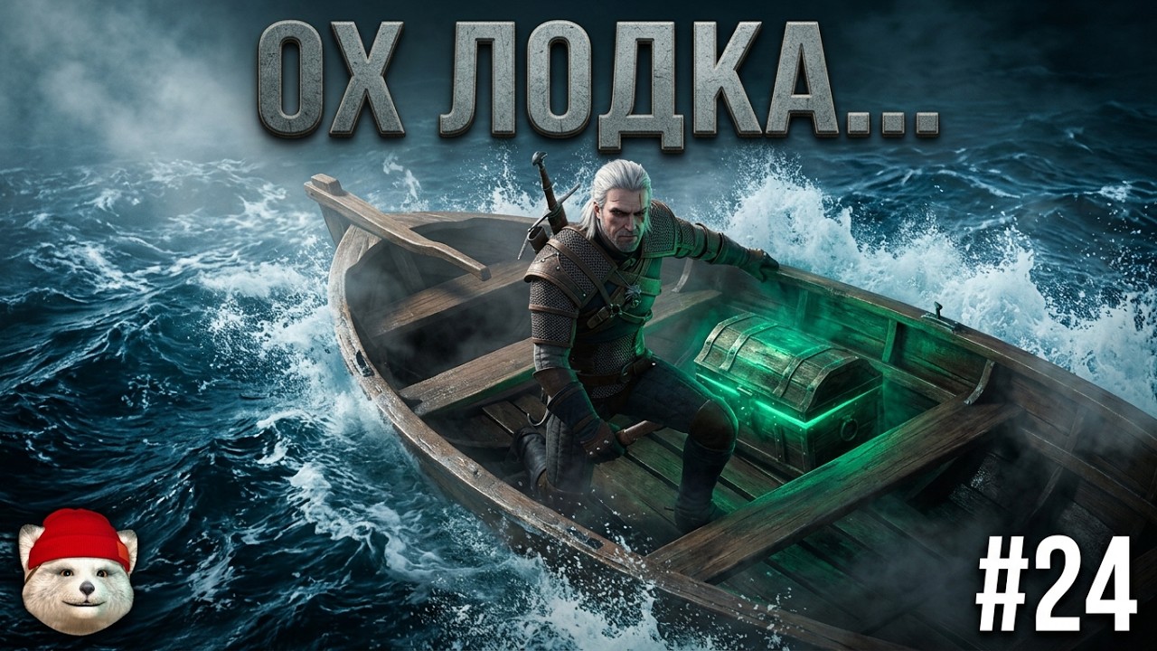 Выбор Зрителей - The Witcher 3: Wild Hunt - Стрим 24. Ох Лодка, лодочка.