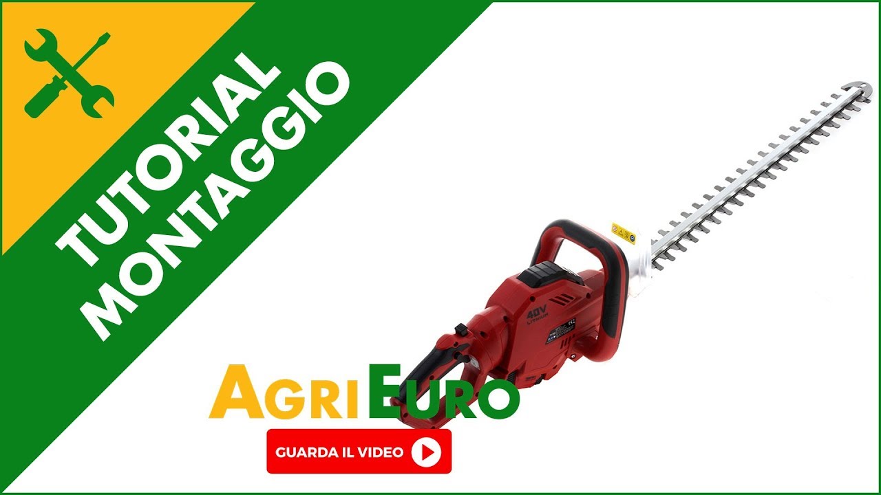 Funzionamento Tagliasiepi a batteria RS3 della Blue Bird