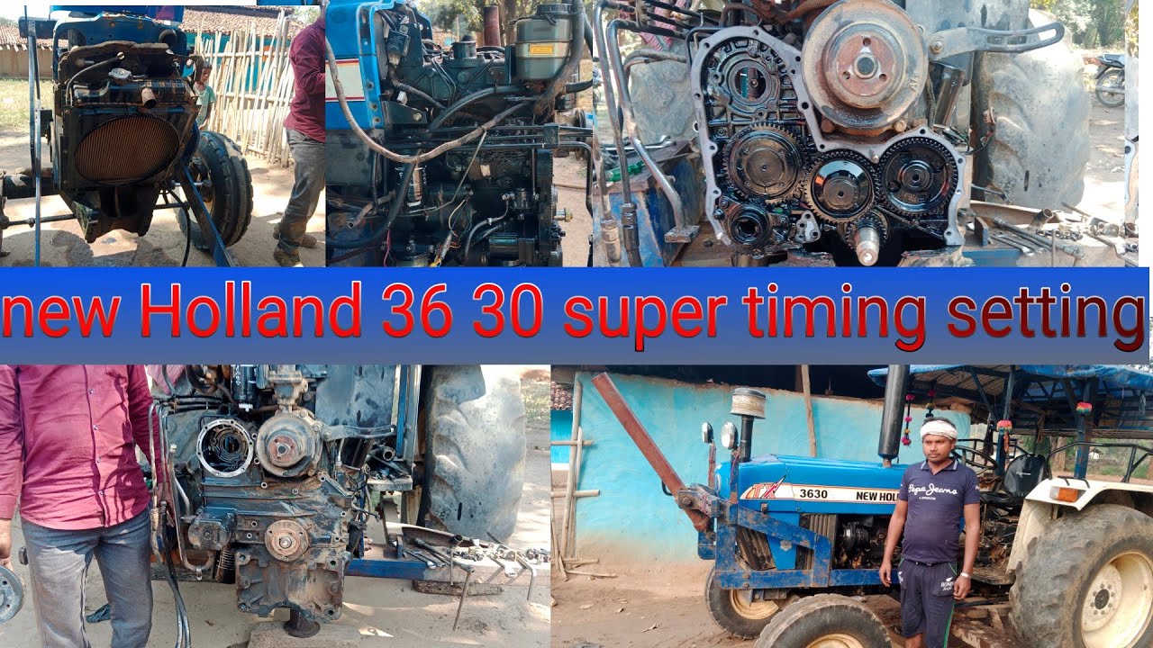 new Holland 36 30 super timing setting
