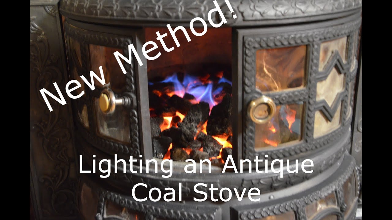 New Way to Light an Antique Coal Stove
