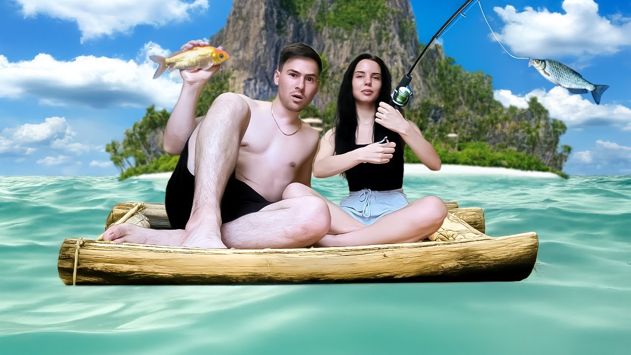 Хванахме Първата ни Риба 🐠 Raft Еп.2 @nataliatsoneva