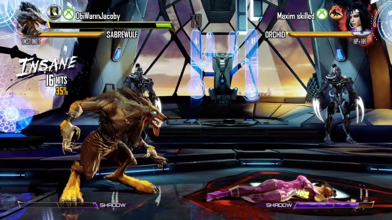 Killer Instinct | Sabrewulf vs Orchid 