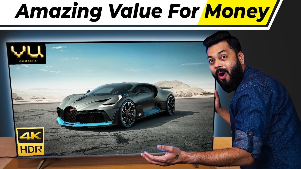 The Best 4K TV Money Can Buy ⚡⚡⚡ Vu 4K 55