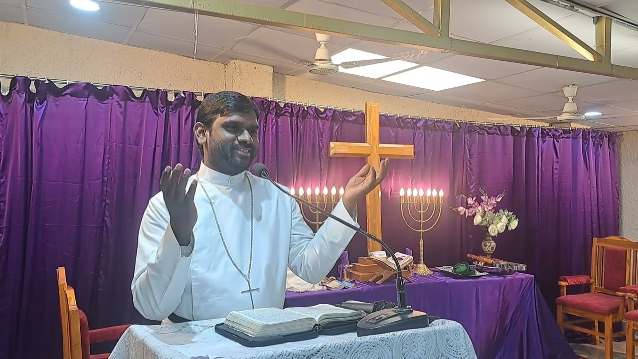 Lent 17 day sermon by Rev yakobu garu at Tabernacle Lutheran Church 