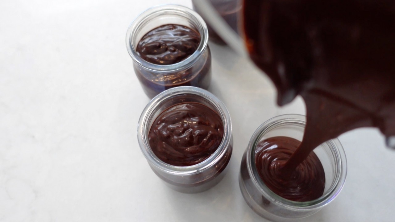 Vegan Chocolate Pot De Creme - So RICH and DECADENT - You Won't be Able to Stop Eating it!