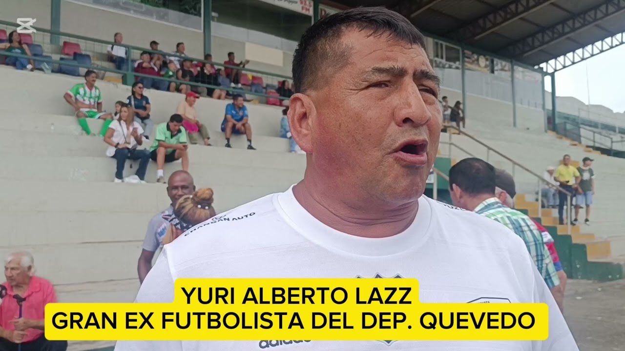 FUÉ UN GRAN FUTBOLISTA DEL DEPORTIVO QUEVEDO, LA AFICIÓN NO LO OLVIDA JAMÁS AL 