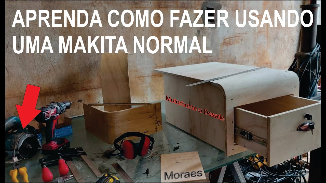 Móveis arredondados parte 2, Motorhome, Trailer, Kombhome etc