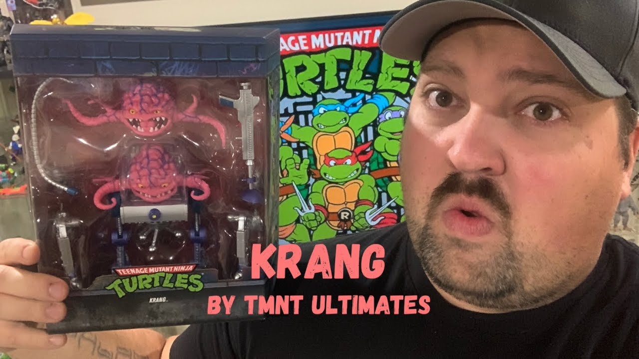 Opening Krang from TMNT Ultimates by Super7