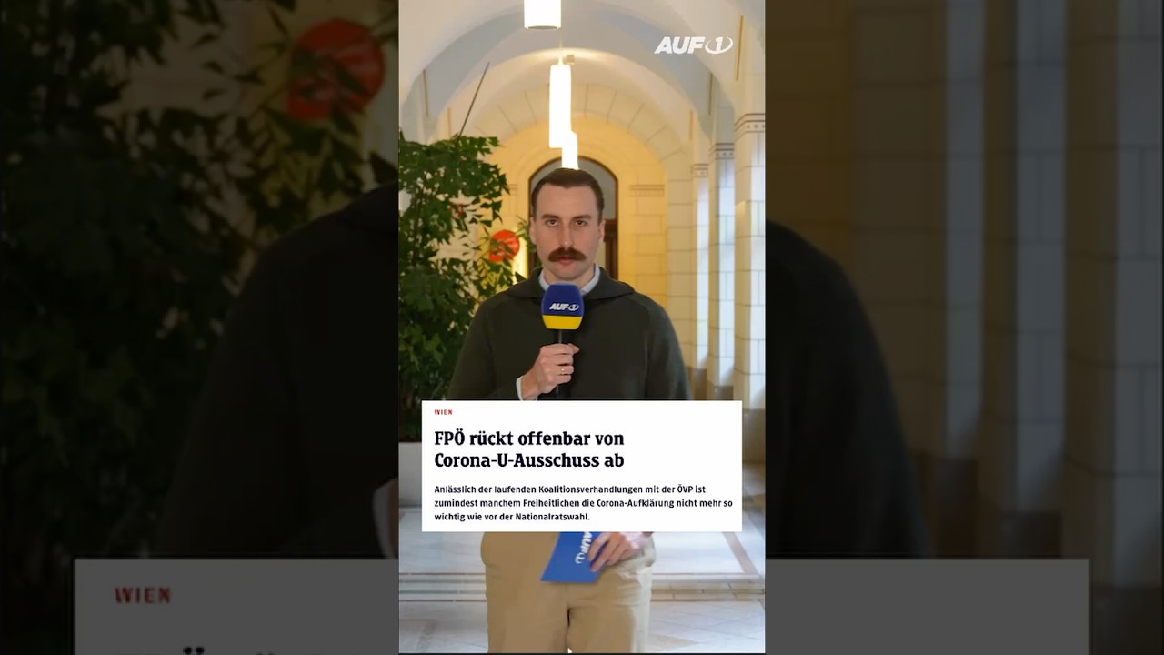 💉Dominik Nepp (FP&Ouml;) stellt klar: Kein Abr&uuml;cken von der Corona-Aufarbeitung