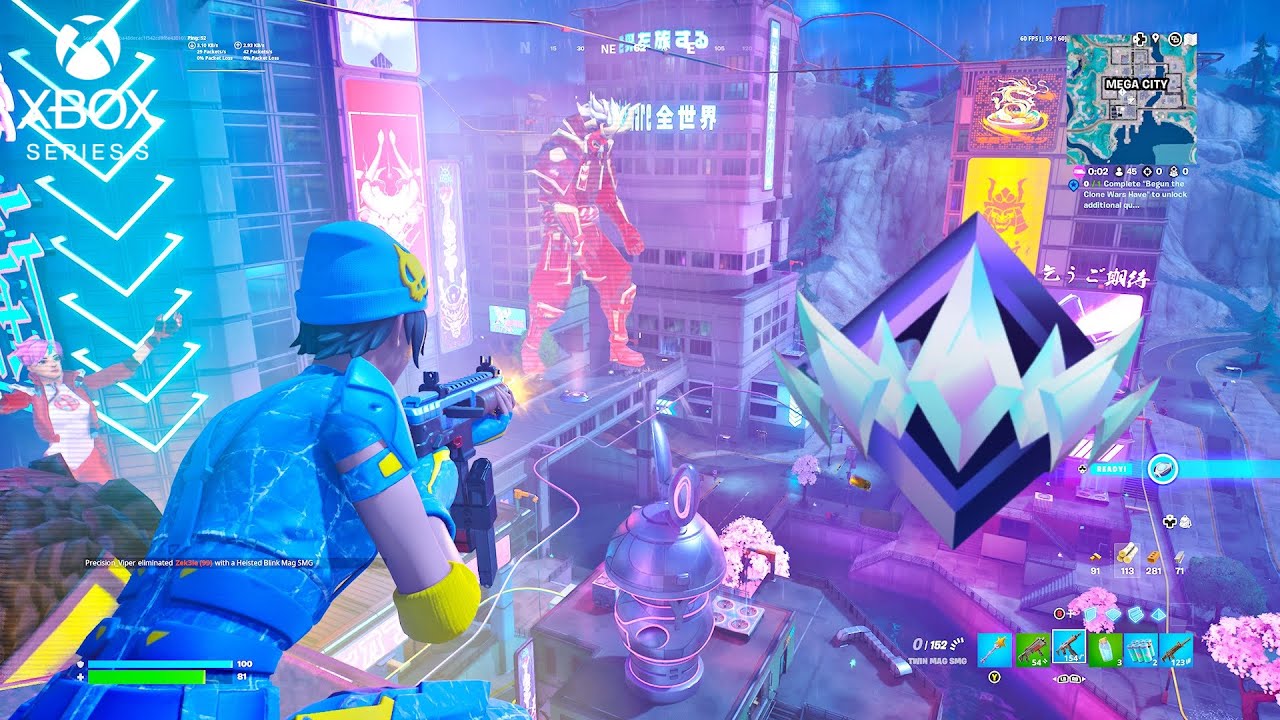 *NEW* Xbox Series S Fortnite RANKED Gameplay (4K 120FPS)
