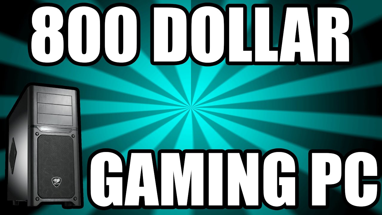 Best 800 Dollar Gaming PC Build May 2016 - Ultra Settings Monster (Plays Every Game Max 1080p)