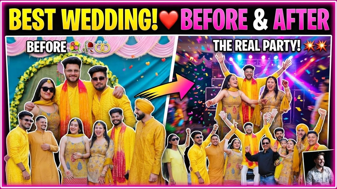 Brother’s Haldi Function 💛 Dance, Fun & Family Moments!