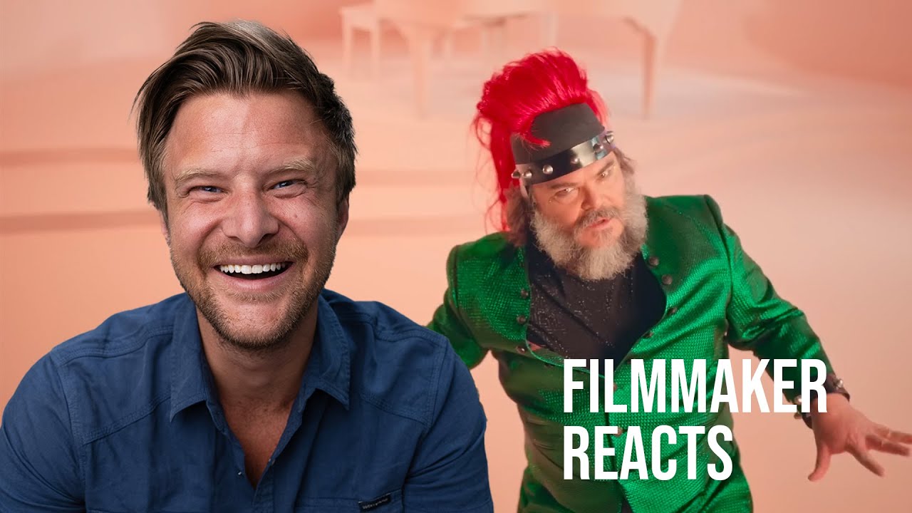 Filmmaker Reacts to Jack Black - Peaches (Directed by Cole Bennet) The Super Mario Bros. Movie