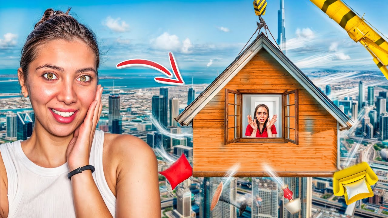 مقلبت مريانا ونزلت عفش بيتها🏠 على شارع 😱