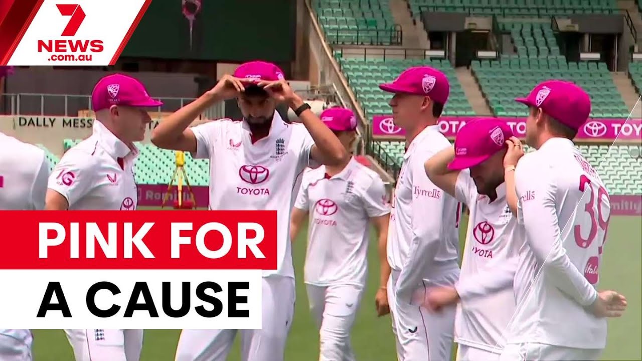 SCG turns pink for record McGrath Foundation push | 7NEWS