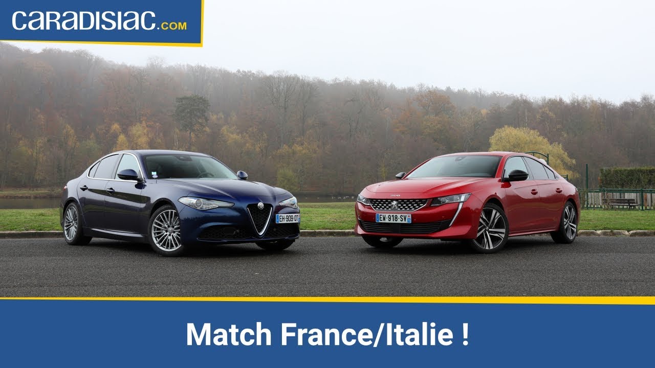 Comparatif - Peugeot 508 vs Alfa Romeo Giulia : les berlines se rebiffent