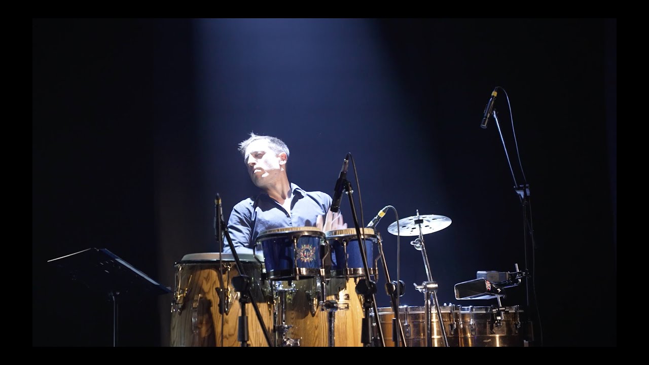 Drumzola at Esheter Theatre - Martin Rizzola percussion solo