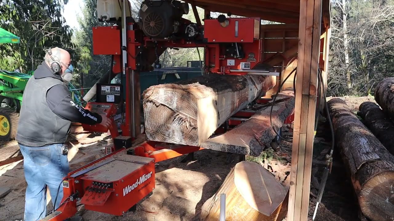 Big Douglas Fir Milling