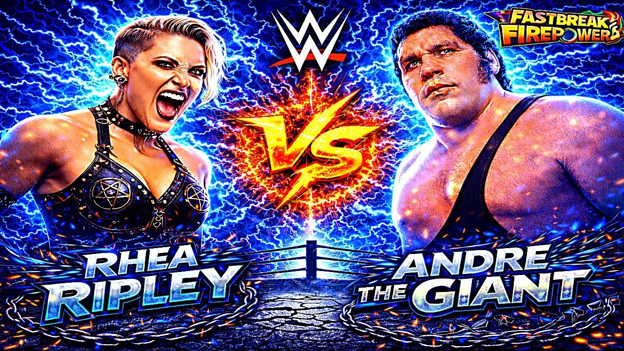 WWE 2K25 | Rhea Ripley VS. Andre the Gaint | MATCH #104 #shortslive #shortsfeed #shorts