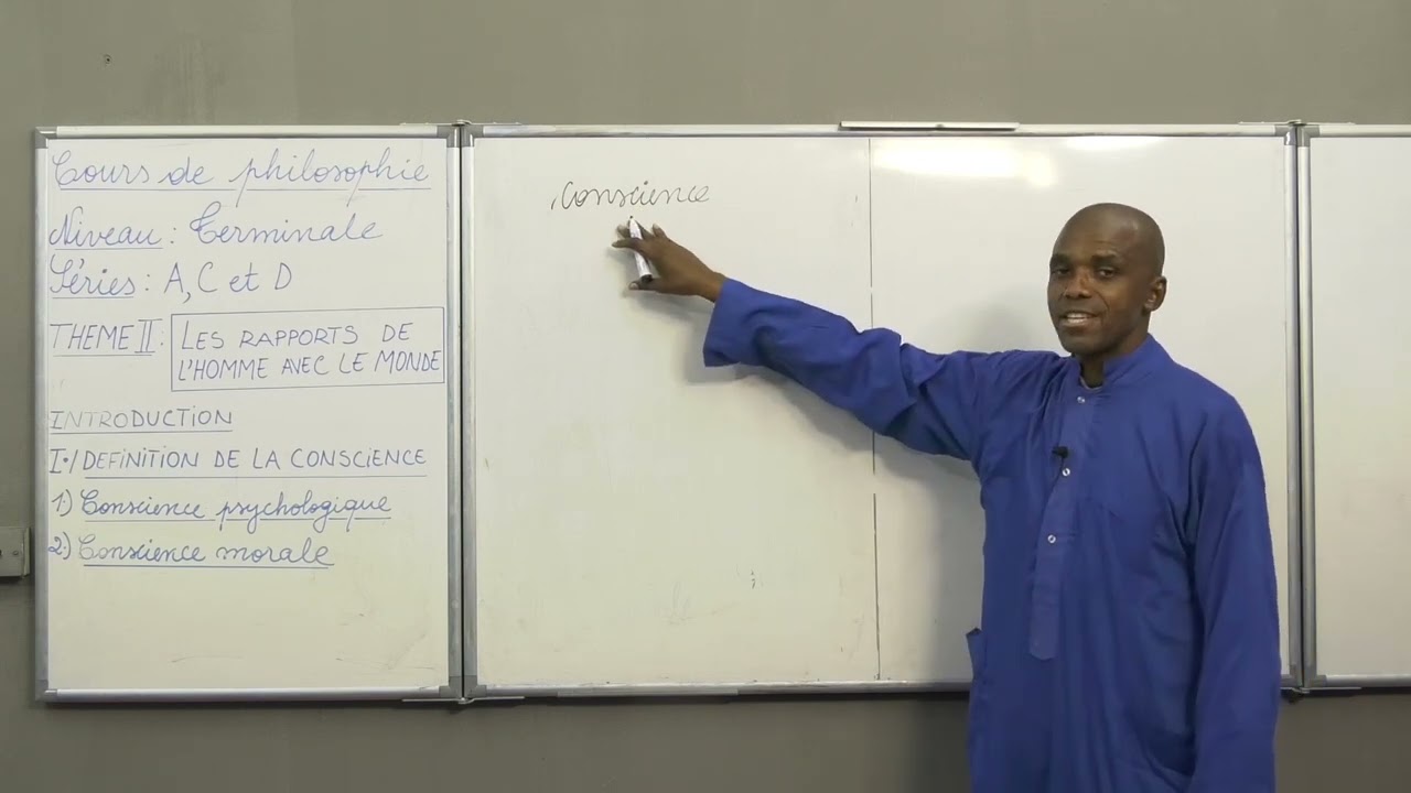 Cours de Philosophie - Les rapports de l'Homme avec le monde. Terminale A, C & D.