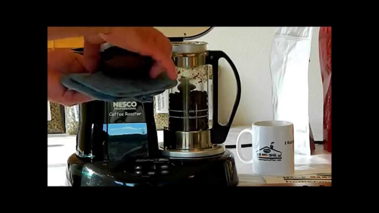 Nesco Coffee Roaster Demo with Home Roast Coffee