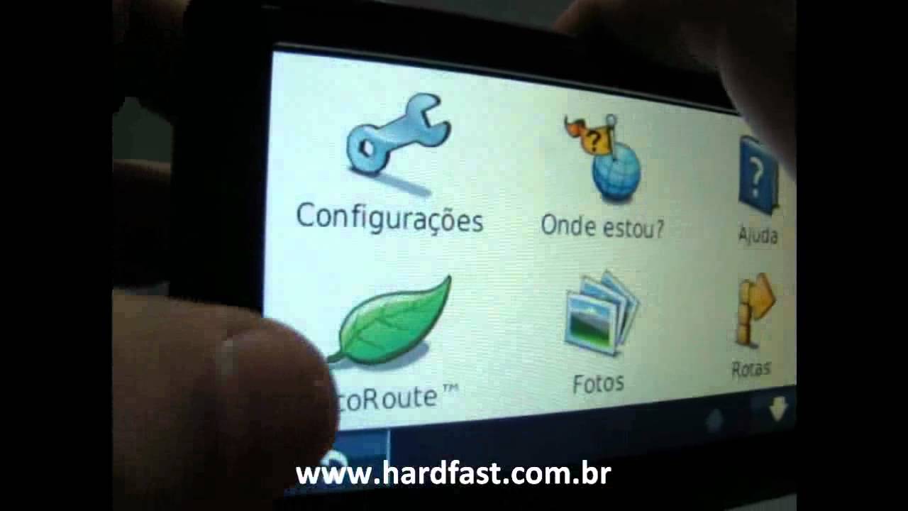Tutorial Gps Garmin Nuvi Brasil Utilizando 1490t 1410 1300 1200 40 20 155w 205w 750 Hack HARDFAST