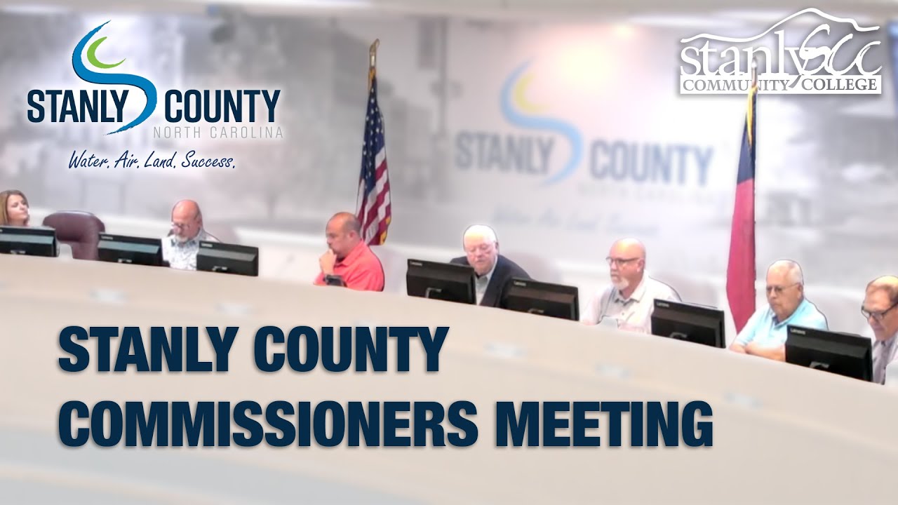 Stanly County Commissioners Meeting | December 1, 2025