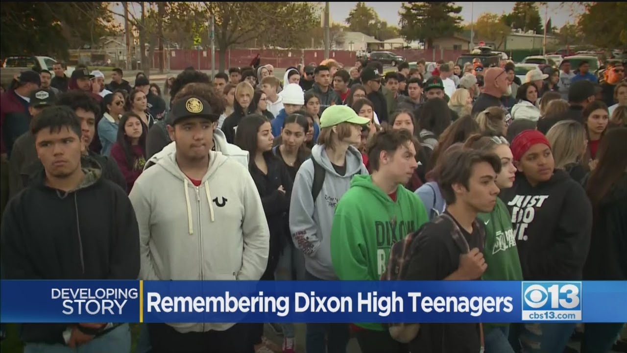 Community Gathers To Remember Dixon Teenagers